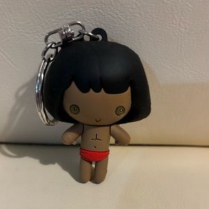 Disney 3D Figural Keyring Series 4 MOWGLI Keychain Clip Blind Bag Jungle Book